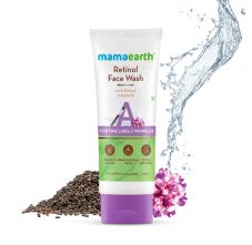 Mamaearth Retinol Face Wash With Retinol & Bakuchi For Fine Lines And Wrinkles, 100ml