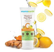 MamaEarth Vitamin C Face Wash, 100ml