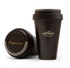 mCaffeine Naked & Raw Coffee Cappuccino Body Wash, 300 ml