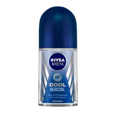 Nivea Men Cool Kick Roll-On Deodorant, 50 ml