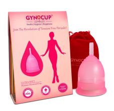 GynoCup Reusable Menstrual Cup for Women, Large