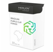 Merlion Naturals Brazilian Purple Clay Powder, 227gm