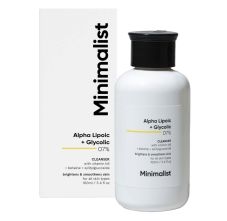 Minimalist Alpha Lipoic + Glycolic 07% Cleanser, 100ml