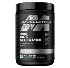 Muscletech Essential Series Platinum 100% Glutamine, 250gm