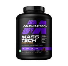 MuscleTech MassTech Extreme 2000 Triple Chocolate Brownie, 3kg