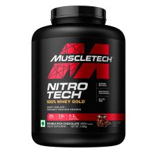 Muscletech Nitrotech 100% Whey Gold Double Rich Chocolate, 2kg