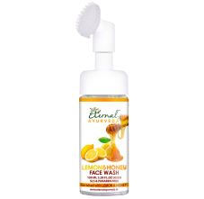 Eternal Ayurveda Lemon & Honey Face Wash - Inbuilt Brush, 100ml