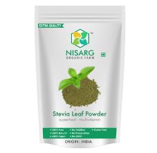 Nisarg Organic Farm Stevia Leaf Powder, 100gm