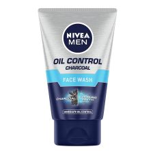 Nivea Men Oil Control Charcoal face wash, 100gm