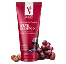 NutriGlow Natural's Advanced Pro Formula Wine Shampoo, 150ml