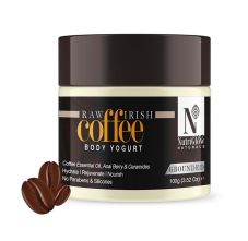 NutriGlow Natural's Raw Irish Coffee Body Yogurt, 100gm