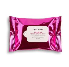Colorbar On The Go Makeup Remover Wipes, 10 Wipes