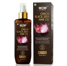 WOW Skin Science Onion Black Seed Hair Oil, 200ml