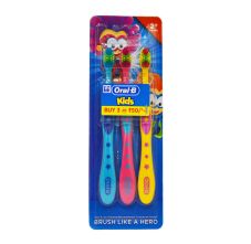 Oral-B Kids Toothbrush, Extra Soft, Pack of 3