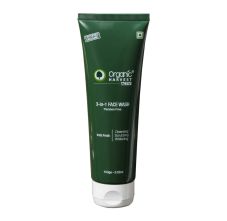 Organic Harvest 3-In-1 Face Wash, 100gm