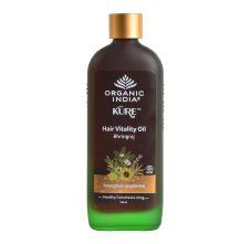 Organic India Hair Vitality Oil Bhringaraj, 120 ml