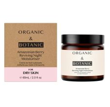 Organic & Botanic Amazonian Berry Reviving Night Moisturiser, 60ml