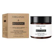 Organic & Botanic Mandarin Orange Enhancing Night Moisturiser, 60ml