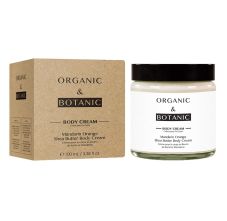 Organic & Botanic Mandarin Orange Shea Butter Body Cream, 100ml