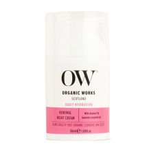 Organic Works Renewal Night Cream, 50ml