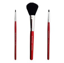 Majestique Lip Beautifier Kit Makeup Beautifier - Red And Silver, Pack Of 3