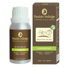 Passion Indulge Inspire Body Oil For Mood Elevation & Oily Skin, 100ml