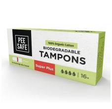 Pee Safe Organic Cotton Tampon (Super plus)