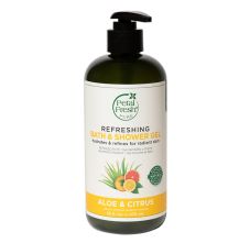 Petal Fresh Refreshing Aloe & Citrus Bath & Shower Gel, 475 ml