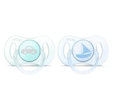 Philips Avent Mini Pacifier Twin Pack 0-2 Month, Blue