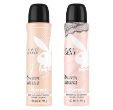Playboy Lovely + Sexy Deo New Combo Set - Pack of 2 Women, 300ml