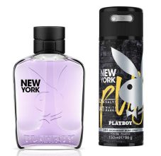 Playboy New York Set (Eau de Toilette100ml + BS150ml), 250ml
