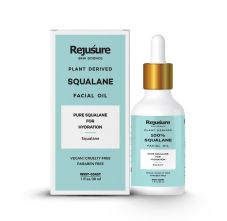 Rejusure 100% Plant Derived Pure Squalane Lightweight Face Oil, 30ml