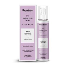 Rejusure 2% Salicylic Acid Face Wash Helps to Reduce Acne For Oily Skin,100ml