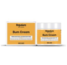 Rejusure Bum Cream Firms Bum Skin Lightens Skin Tone, 50gm