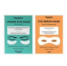 Rejusure Eye Serum Mask and Under Eye Pads Combo For Men & Women (1 Mask + 5 Pads)