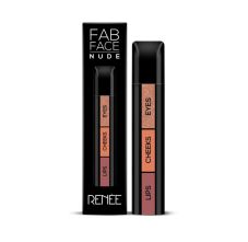Renee Cosmetics 3 in 1 Make-up Stick - Fab Face Nude, 4.5gm