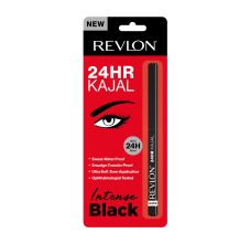 Revlon 24HR Kajal - Intense Black, 0.35gm