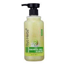 Riyo Herbs Kiwi Shower Gel + Scrub, 300ml