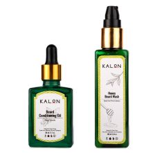 Kalon Naturals Royal Woods Beard Care Kit, 30ml + 100ml