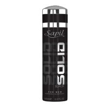 Sapil SOLID BLACK Deodorant, 200ml