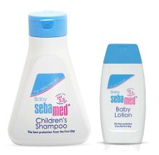 SebaMed Baby Lotion, 50ml + Children's Shampoo P.H 5.5, 150ml