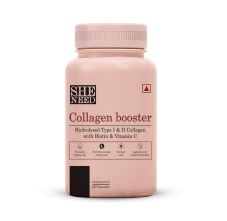 SheNeed Collagen Booster With Hydrolysed Collagen Capsules, 60 Capsules