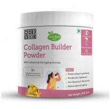 Sheneed Plant Based Collagen Builder Powder With Advanced Anti-Aging Formula & 8+ Nutrient, 300gm