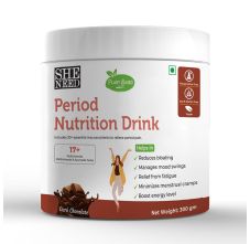 Sheneed Plant Based Period Nutrition Drink With 17+ Nutrients To Help Relieve Pms Symptoms - Vegan, 300gm