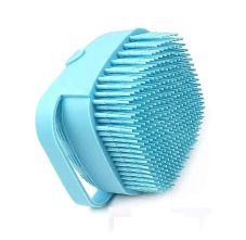 Majestique Silicone Loofah For Shower, Silicone Back Scrubber Women And Men - Assorted, 1pc