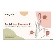 Sirona Reusable Facial Hair Removal Kit, Set of 3