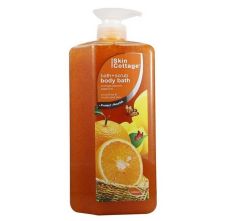 Skin Cottage Bath + Scrub Body Bath Orange Peach Essence, 1000ml