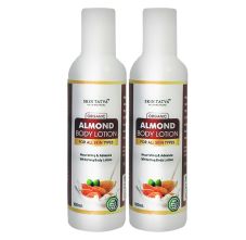 Skin Tatva Almond Body Lotion - Pack Of 2, 100ml each