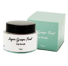 Sopure Sugar Grape Fruit Lip Scrub, 15gm