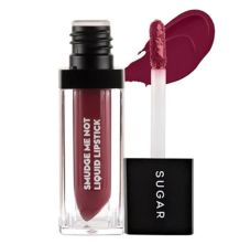 Sugar Cosmetics Smudge Me Not Liquid Lipstick - 30 Peony Genie (Medium Pink), 4.5ml
